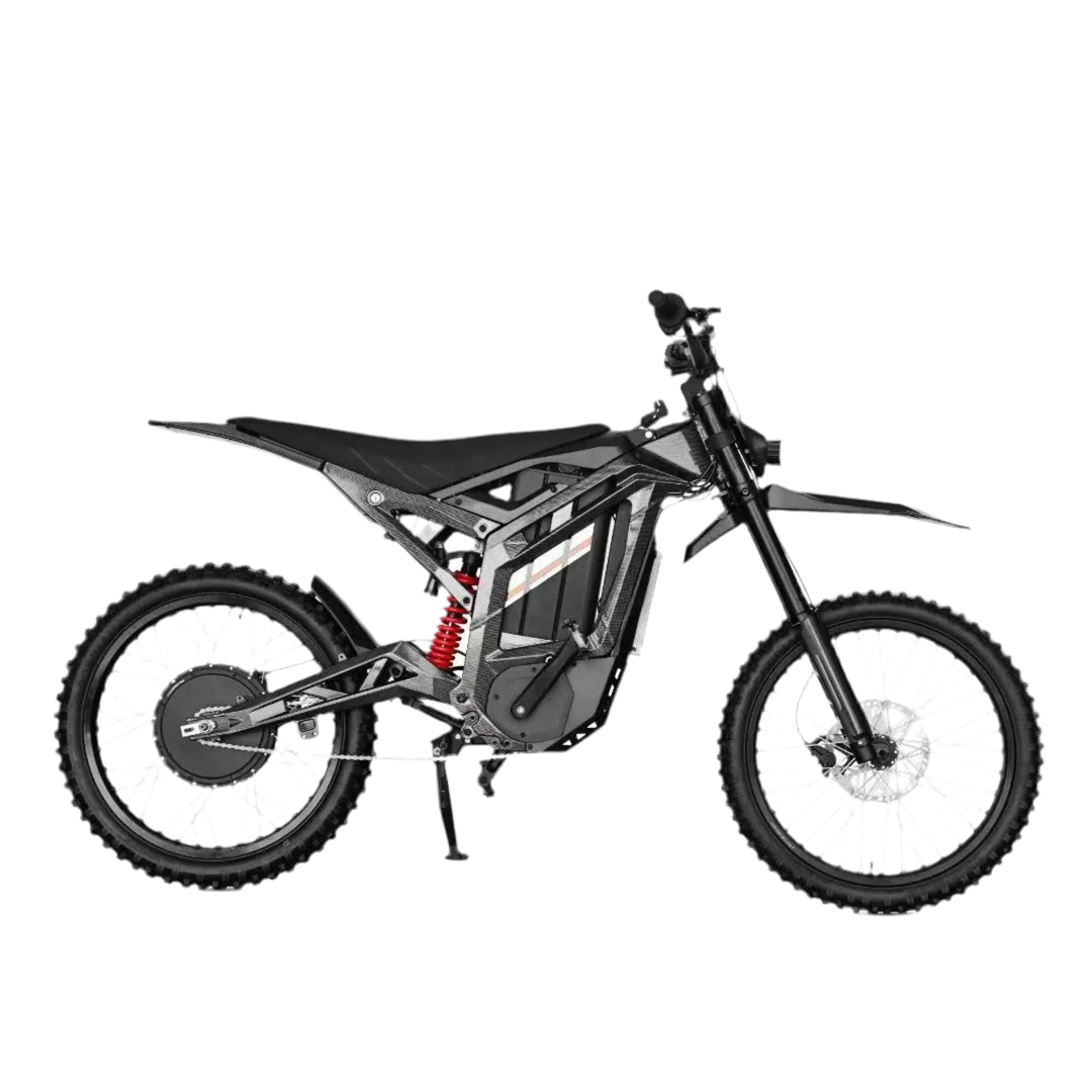 72V Electric Dirt Bike 8000W Peak/3000W Rated Power Adult Off-Road Motorbike All-Terrain E-Motorcycle